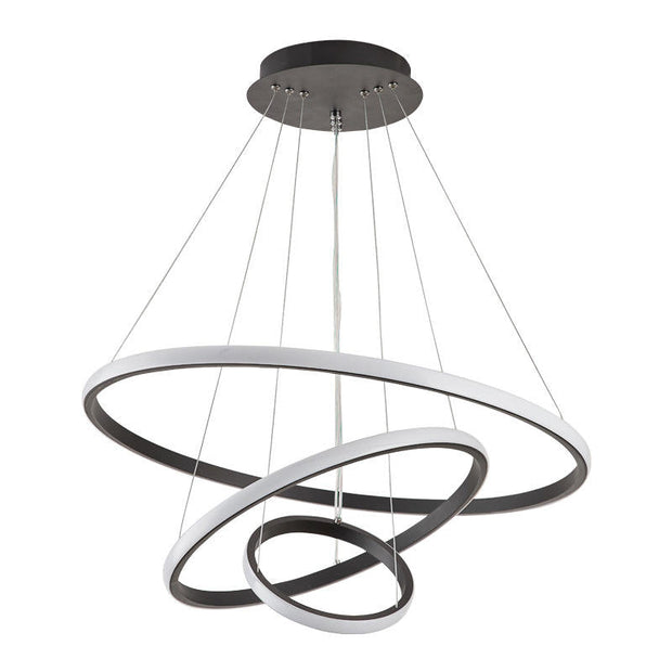 ArishaLight Contemporary Ceiling Lamp – Elegant LED Design with 3 Customizable Rings