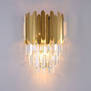 Stainless steel and elegant glass wall sconce – A modern and stylish lighting solution for contemporary spaces