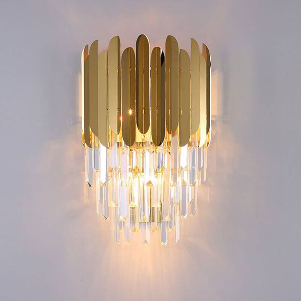 Stainless steel and elegant glass wall sconce – A modern and stylish lighting solution for contemporary spaces