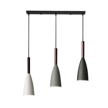 Suspension Triple Scandinave Élégante – Aluminium Personnalisable