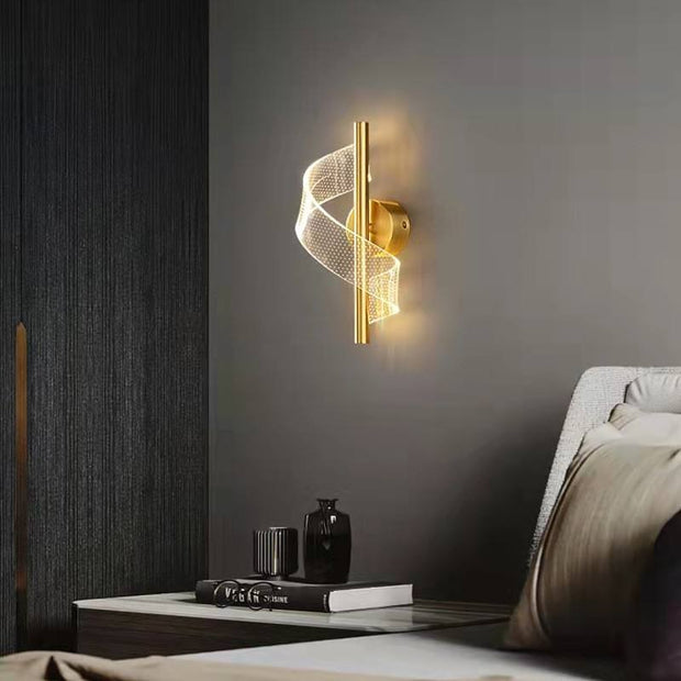 Elegant Glass Wall Sconce – Contemporary Style with Amazing Mastery of Artistic Glass