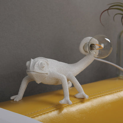 Lampe de Table en Résine Lizard Artistique Exquise – Une Touche d'Élégance pour Votre Espace