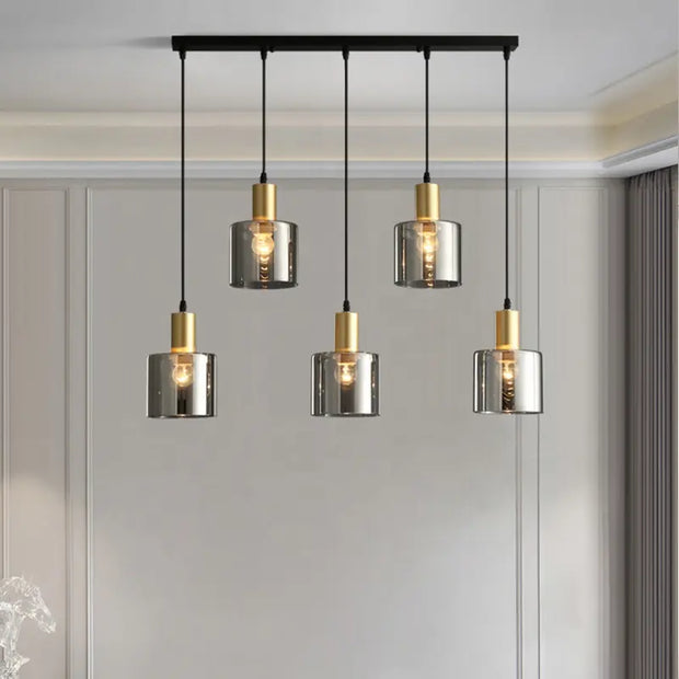 Sleek 3-Ring LED Ceiling Light – Contemporary Elegance for Your Dining Space