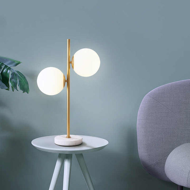 Elegant Castel LED table lamp - Portable, rechargeable, and waterproof