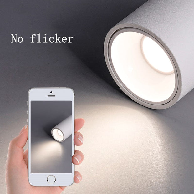 Elegant round COB LED ceiling light - Elevate your space with modern efficiency