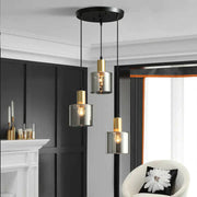 Sleek 3-Ring LED Ceiling Light – Contemporary Elegance for Your Dining Space