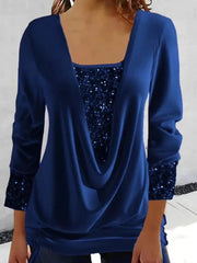 Elegant Sequin Top Sophia – Glamorous Top with Optimal Comfort for Special Events