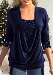 Elegant Sequin Top Sophia – Glamorous Top with Optimal Comfort for Special Events