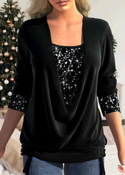 Elegant Sequin Top Sophia – Glamorous Top with Optimal Comfort for Special Events