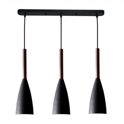 Suspension Triple Scandinave Élégante – Aluminium Personnalisable