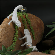 Exquisite Artistic Resin Lizard Table Lamp – A Touch of Elegance for Your Space