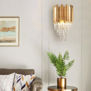 Stainless steel and elegant glass wall sconce – A modern and stylish lighting solution for contemporary spaces
