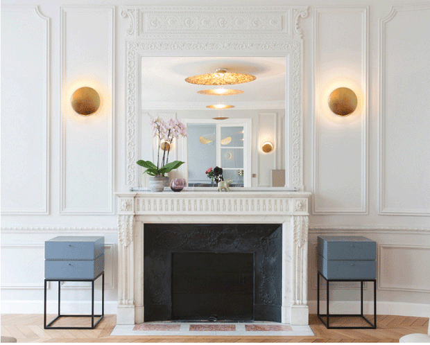 LED Wall Light Lunar Eclipse Celestial Glow – Contemporary Charm with a Soft Radiance