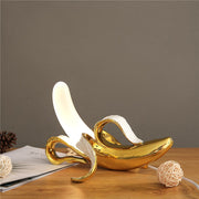 Art Deco Chic LED Table Lamp – Dazzling metal and resin craftsmanship