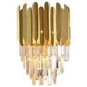 Stainless steel and elegant glass wall sconce – A modern and stylish lighting solution for contemporary spaces
