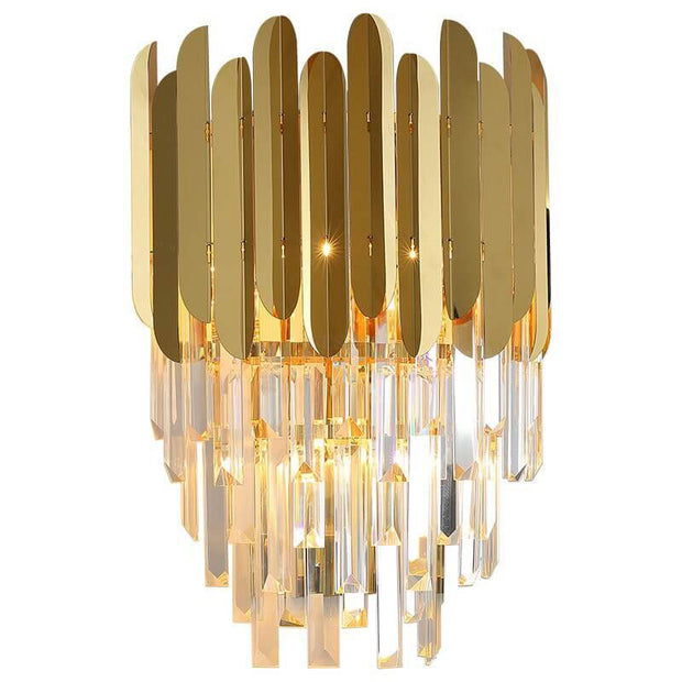 Stainless steel and elegant glass wall sconce – A modern and stylish lighting solution for contemporary spaces