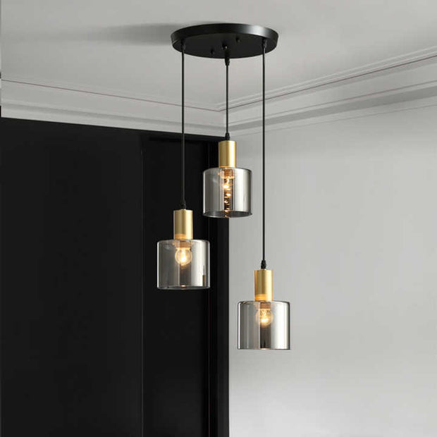Sleek 3-Ring LED Ceiling Light – Contemporary Elegance for Your Dining Space
