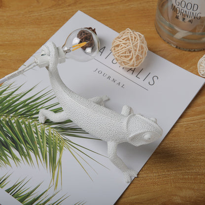 Lampe de Table en Résine Lizard Artistique Exquise – Une Touche d'Élégance pour Votre Espace