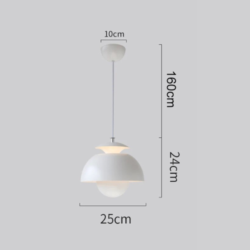 Élégante Suspension LED Bouton Florale Nordique – Adoptez l'Élégance avec une Douce Éclat Ambiant
