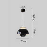 Elegant Nordic Floral Button LED Pendant – Embrace Elegance with a Soft Ambient Glow