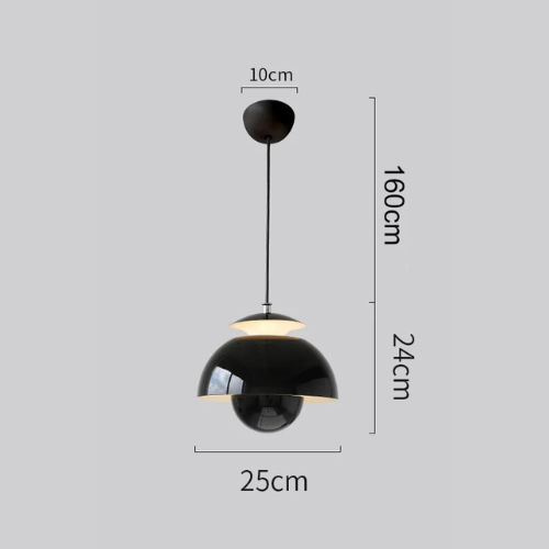 Elegant Nordic Floral Button LED Pendant – Embrace Elegance with a Soft Ambient Glow