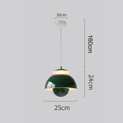 Elegant Nordic Floral Button LED Pendant – Embrace Elegance with a Soft Ambient Glow