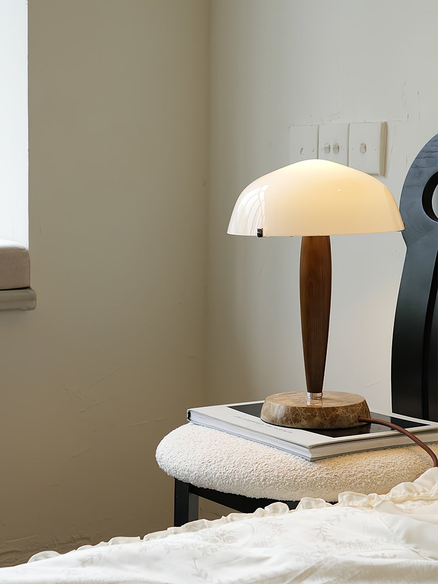 Lampe de table LED Herman élégante et stylée – Parfaite élégance moderne