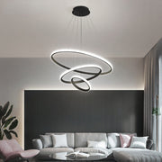 ArishaLight Contemporary Ceiling Lamp – Elegant LED Design with 3 Customizable Rings