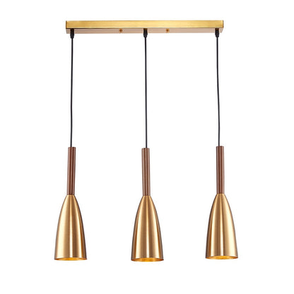 Suspension Triple Scandinave Élégante – Aluminium Personnalisable