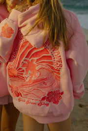 Hoodie Abigail with Tropical Embroidery – Casual Comfort and Elegance