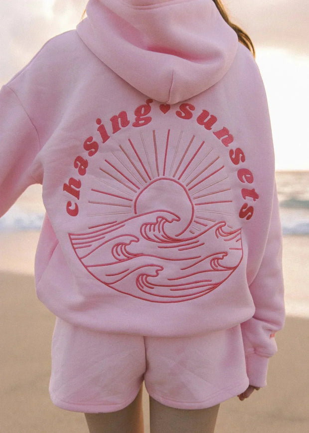 Hoodie Abigail with Tropical Embroidery – Casual Comfort and Elegance