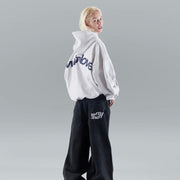 Oversize Cotton Hoodie with With Love Print – Comfortable and Trendy Streetwear Garment