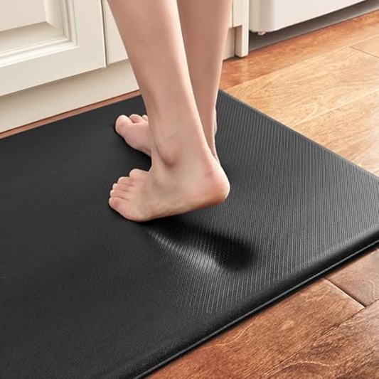 Tapis de cuisine ergonomique anti-fatigue – Améliorez le confort et la sécurité pendant que vous cuisinez !