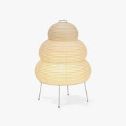 Exquisite Akari table lamp – Mulberry paper and elegant metal design
