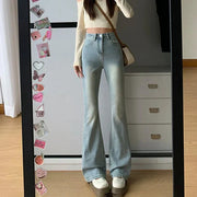 Straight high-waisted jeans Arlys – Timeless retro elegance and ultimate comfort