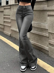 Straight high-waisted jeans Arlys – Timeless retro elegance and ultimate comfort
