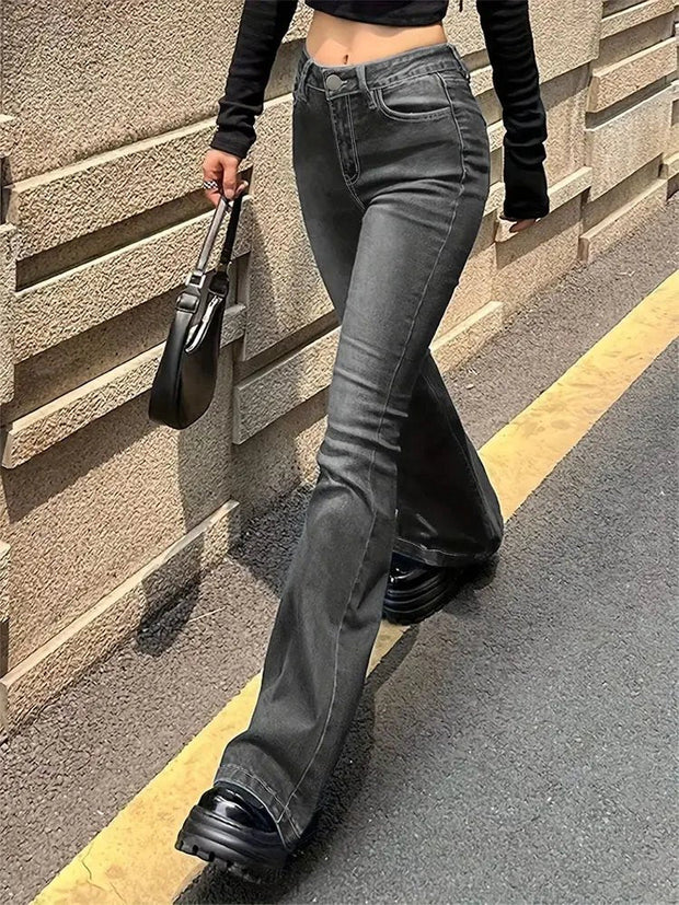 Straight high-waisted jeans Arlys – Timeless retro elegance and ultimate comfort