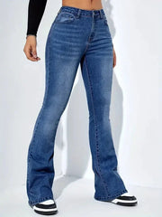 Straight high-waisted jeans Arlys – Timeless retro elegance and ultimate comfort