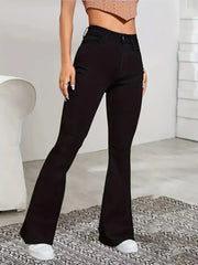 Straight high-waisted jeans Arlys – Timeless retro elegance and ultimate comfort