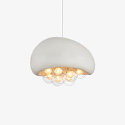Suspension Khmara Bubbles – Superb modern glass and metal lamp with distinctive artistic design