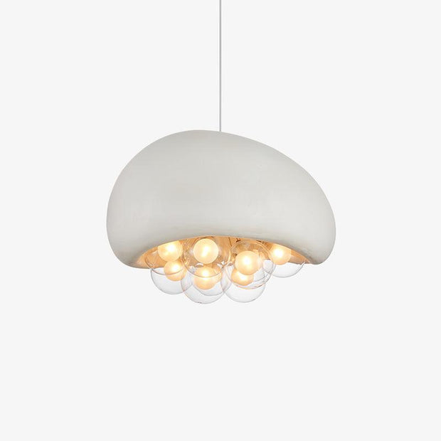 Suspension Khmara Bubbles – Superb modern glass and metal lamp with distinctive artistic design