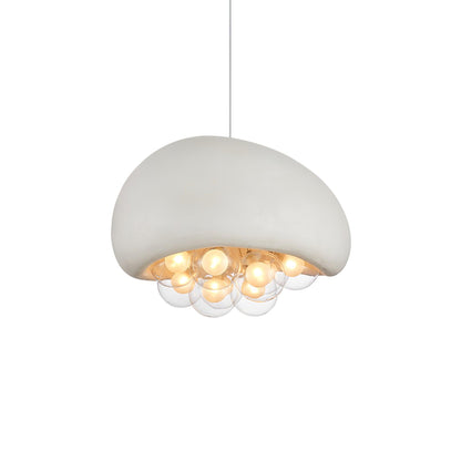 Suspension Khmara Bubbles – Prachtige moderne lamp van glas en metaal met een onderscheidend artistiek ontwerp