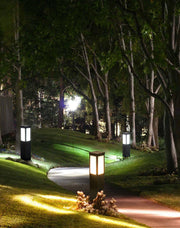 Kuzco Sleek Outdoor Marker Lamp – Contemporary aluminum design with integrated LED lighting