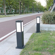 Kuzco Sleek Outdoor Marker Lamp – Contemporary aluminum design with integrated LED lighting