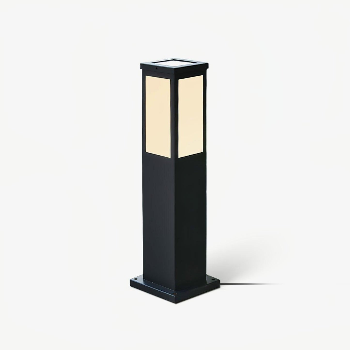 Lampe de balisage extérieure Kuzco Sleek – Design contemporain en aluminium avec éclairage LED intégré
