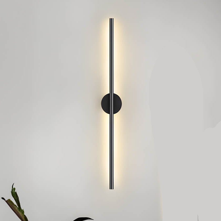 Moderne LED wandlamp Sleek Lance – Elegante afwerking in aluminium en siliconen
