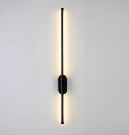 Moderne LED wandlamp Sleek Lance – Elegante afwerking in aluminium en siliconen