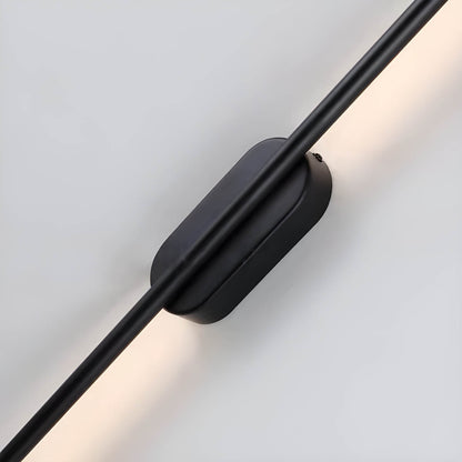 Moderne LED wandlamp Sleek Lance – Elegante afwerking in aluminium en siliconen