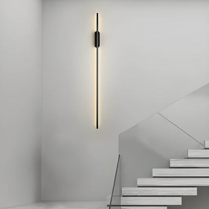 Moderne LED wandlamp Sleek Lance – Elegante afwerking in aluminium en siliconen