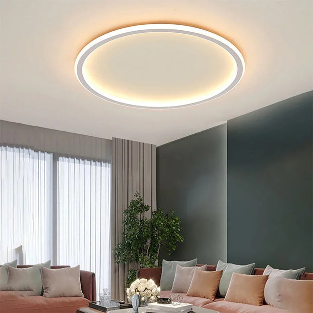 AuroraGlobe LED Ceiling Lamp – Elegant Scandinavian Round Design for Contemporary and Functional Lighting